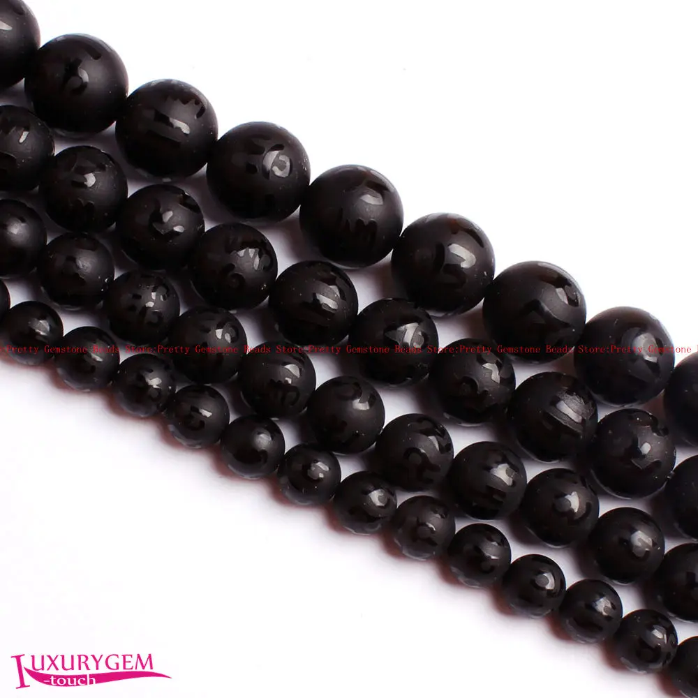 Natural Frosted Black Agates Stone 6/8/10/12/14mm Round Shape Loose Beads Strand 15" Jewelry Making wj374
Natural Frosted Black Agates Stone 6/8/10/12/14mm Round Shape Loose Beads Strand 15" Jewelry Making wj374