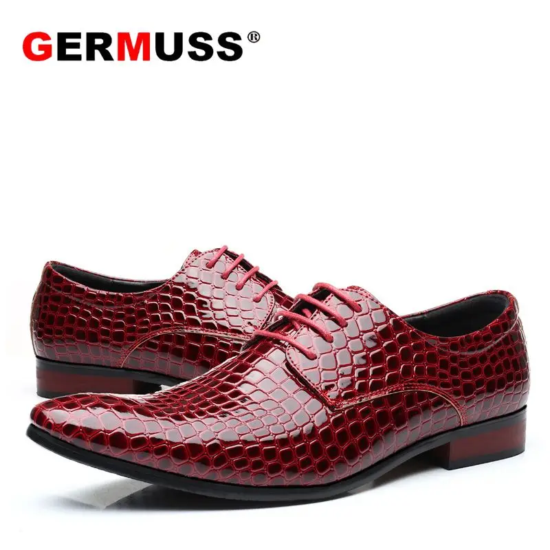 Germuss elegant oxford shoes plus size 38-48 crocodile brogues pointed toe office wedding designer classic adult men dress shoes
Germuss elegant oxford shoes plus size 38-48 crocodile brogues pointed toe office wedding designer classic adult men dress shoes