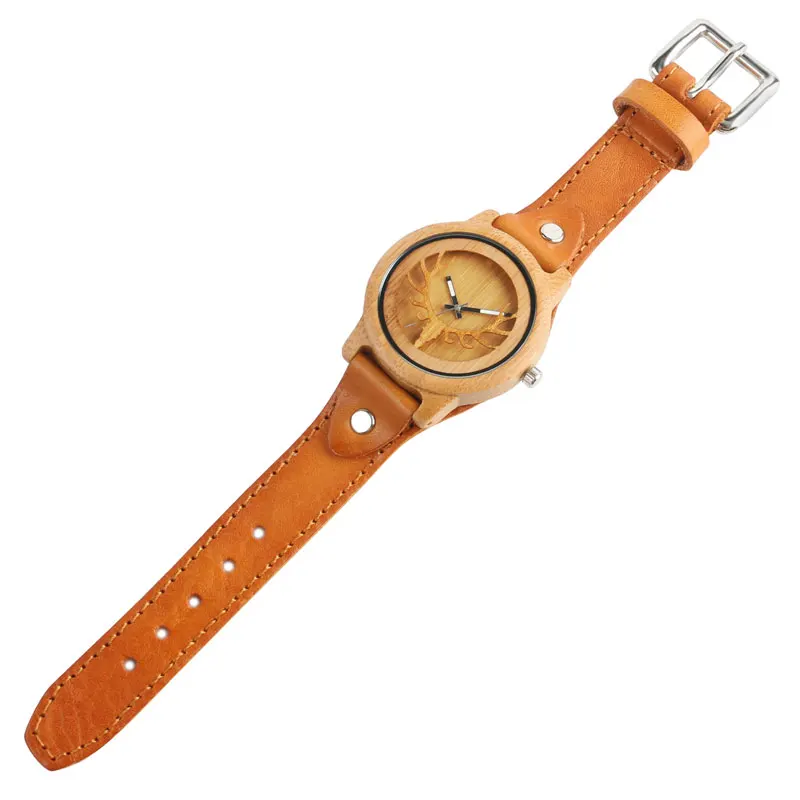 Vintage Wooden Deer Design Watches with Genuine Leather Band Elk Moose Theme Bamboo Black Strap for Women Men Reloj de madera
Vintage Wooden Deer Design Watches with Genuine Leather Band Elk Moose Theme Bamboo Black Strap for Women Men Reloj de madera