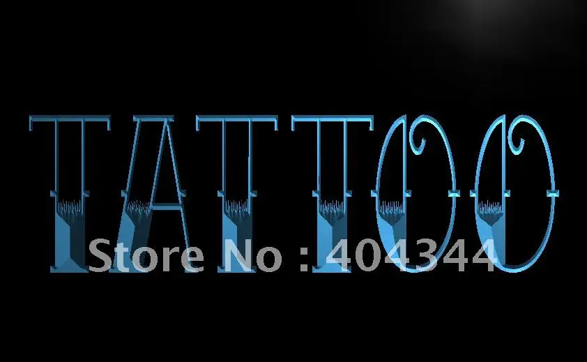 LB550- Tattoo Bar Pub Art Piercing LED Neon Light Sign
