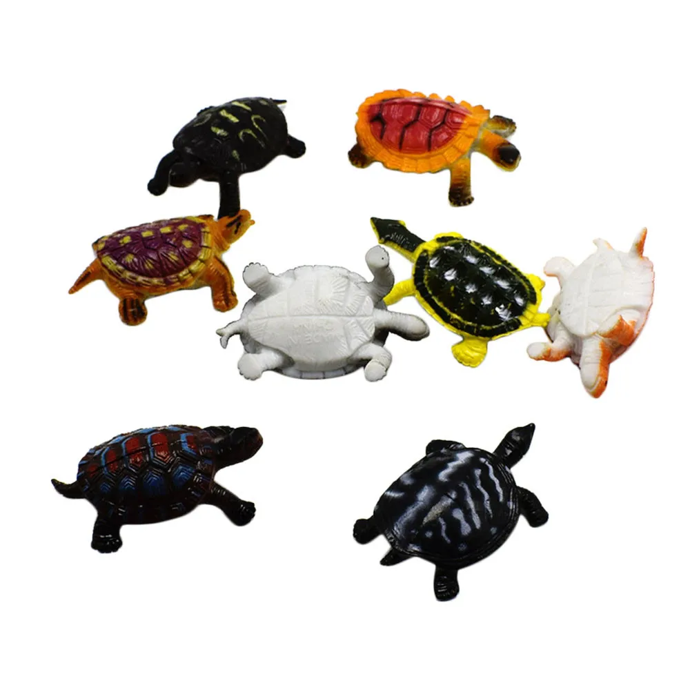8 PCS < 3 years old Plastic Animals Educational Science Toy Simulated Fish Model For Kids Children |