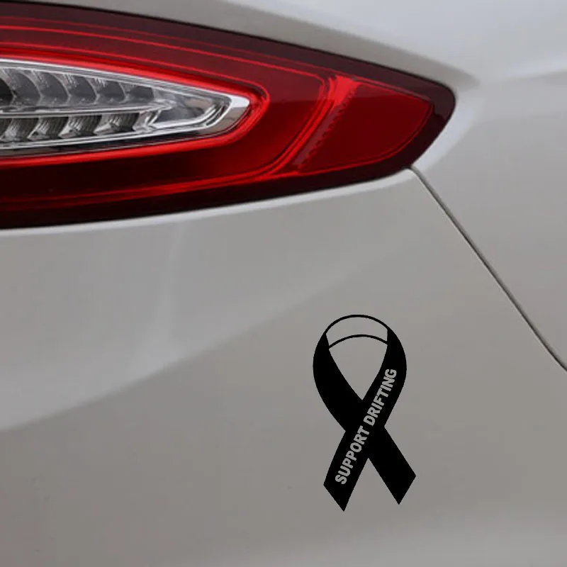 YJZT 6.4X13.3CM JDM Vinyl Decal Car Sticker SUPPORT DRIFTING Ribbon Cartoon Creative Black/Silver C26-0216
YJZT 6.4X13.3CM JDM Vinyl Decal Car Sticker SUPPORT DRIFTING Ribbon Cartoon Creative Black/Silver C26-0216