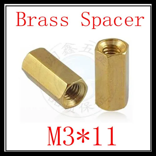 200pcs/ lot High Quality Factory Direct Sale M3*11 Female to Female Brass Hex Standoff Spacer
200pcs/ lot High Quality Factory Direct Sale M3*11 Female to Female Brass Hex Standoff Spacer