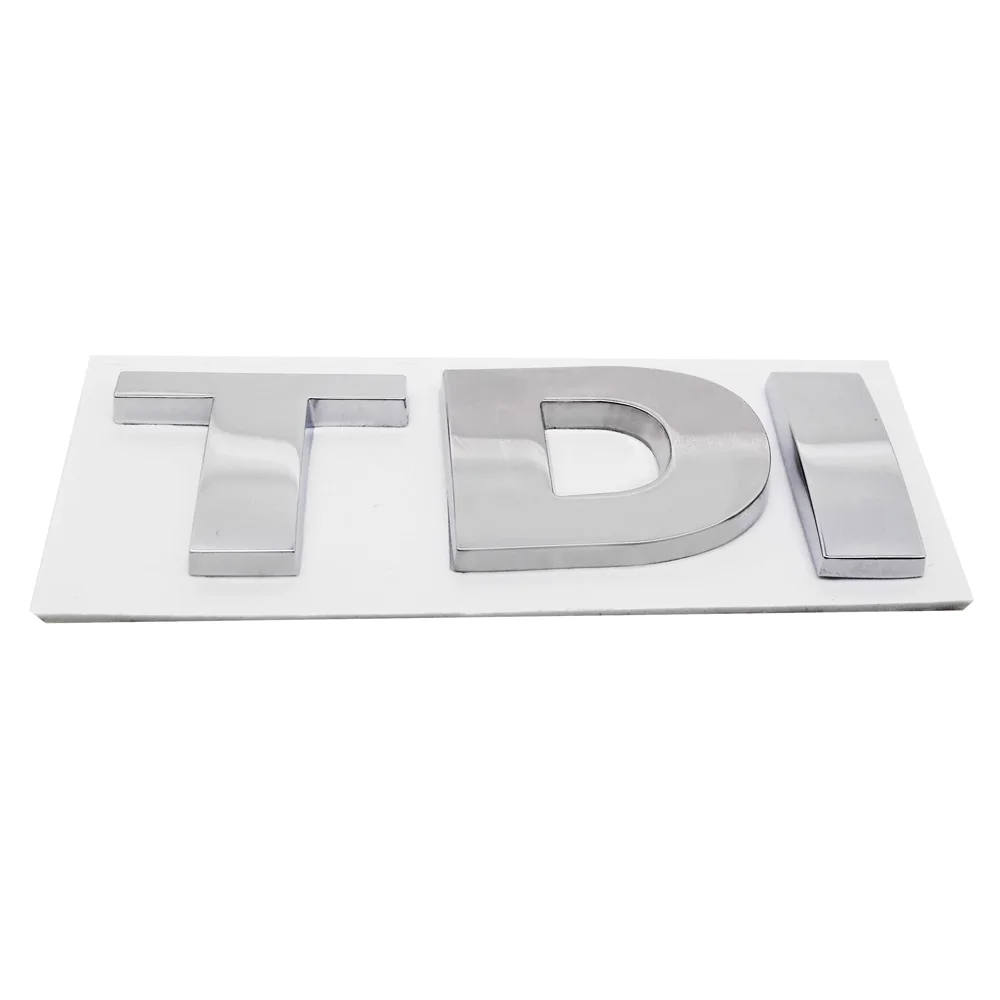 Автомобильная Задняя Наклейка металлическая 3D TDI TSI эмблема значок для Volkswagen Passat