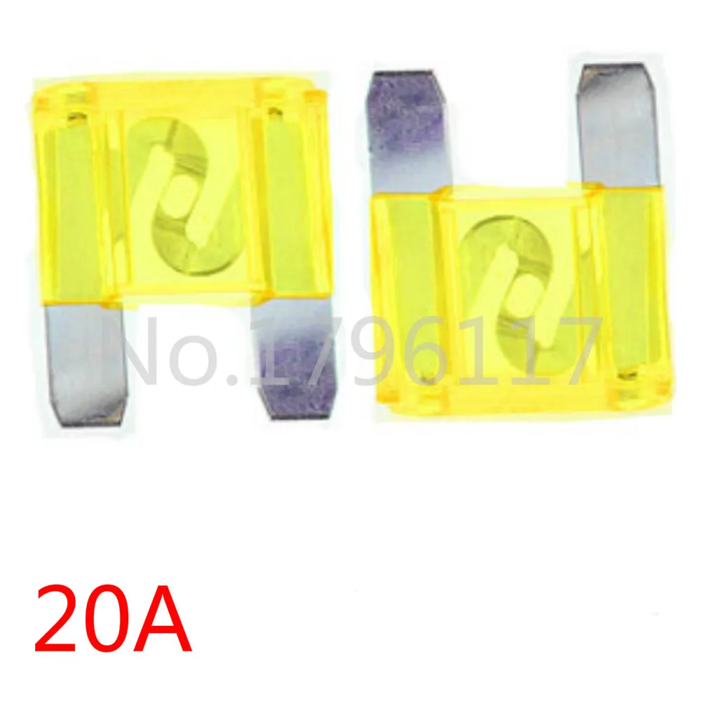 20x 20A 20 Amp Automotive Maxi Blade Fuses Car Trucks Bus Boat Blade Fuses Large Blade Style Audio Maxi Fuse For Car RV Boat
20x 20A 20 Amp Automotive Maxi Blade Fuses Car Trucks Bus Boat Blade Fuses Large Blade Style Audio Maxi Fuse For Car RV Boat