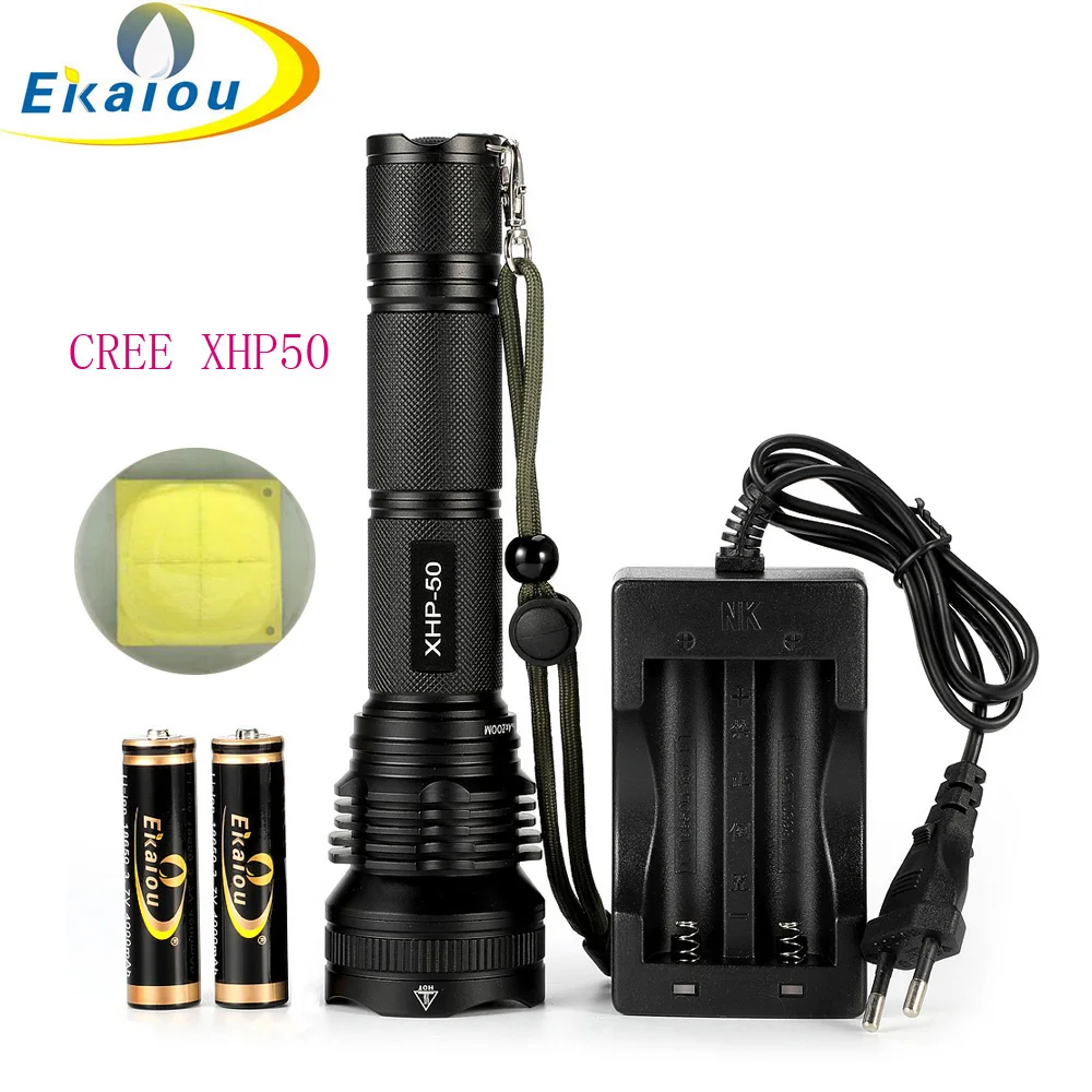 New XHP50 Waterproof LED Aluminum Flashlight Powerful Torch Zoom Tactical flashlight
New XHP50 Waterproof LED Aluminum Flashlight Powerful Torch Zoom Tactical flashlight