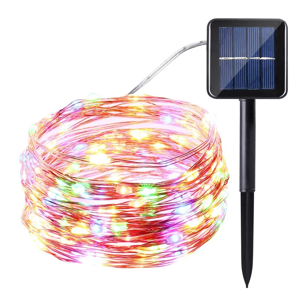 12m/22m/32m LED Outdoor Solar Lamps LED String Lights Fairy Holiday Christmas Party Garlands Solar Garden Waterproof Lights
12m/22m/32m LED Outdoor Solar Lamps LED String Lights Fairy Holiday Christmas Party Garlands Solar Garden Waterproof Lights