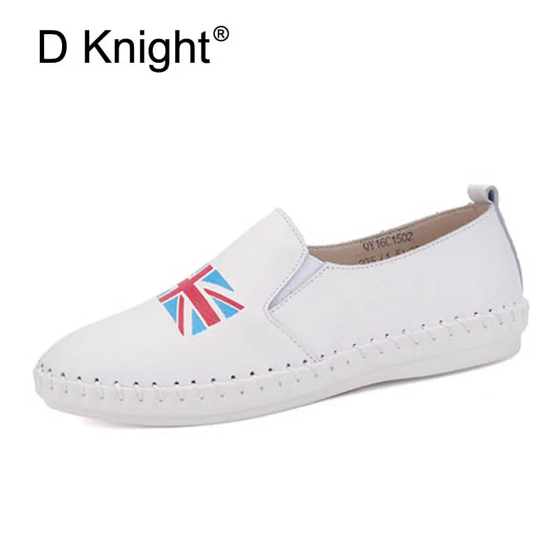 Ladies Casual Genuine Leather Loafers Fashion Round Toe Deep Mouth Women Slip-on Flats Cow Leather Shoes Woman Female Flats
Ladies Casual Genuine Leather Loafers Fashion Round Toe Deep Mouth Women Slip-on Flats Cow Leather Shoes Woman Female Flats