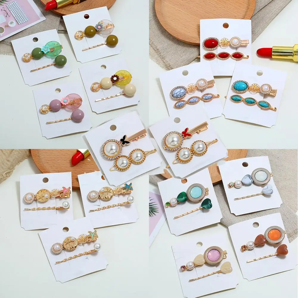 pack of 3 sweet hair clip for women with inlaid faux pearl/rhinestone /resin flower design female side clip bangs clip
pack of 3 sweet hair clip for women with inlaid faux pearl/rhinestone /resin flower design female side clip bangs clip