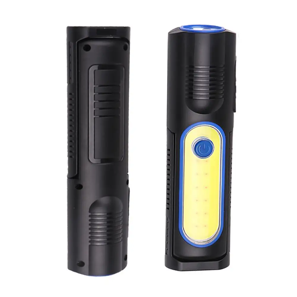 Black color Rechargeable LED Work Light Lamp Rotatable 4 modes Flashlight good quality | Лампы и освещение