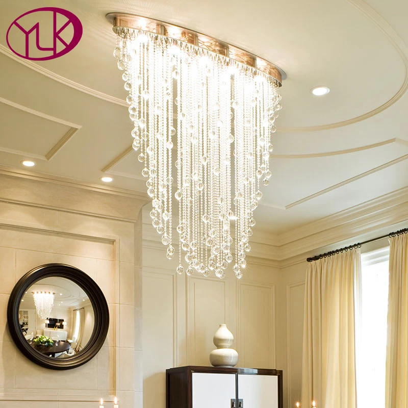 Youlaike Modern Chandelier Lighting Oval Design Dining Living Room Crystal Light Luxury Flush Mount LED Cristal Lustre
Youlaike Modern Chandelier Lighting Oval Design Dining Living Room Crystal Light Luxury Flush Mount LED Cristal Lustre