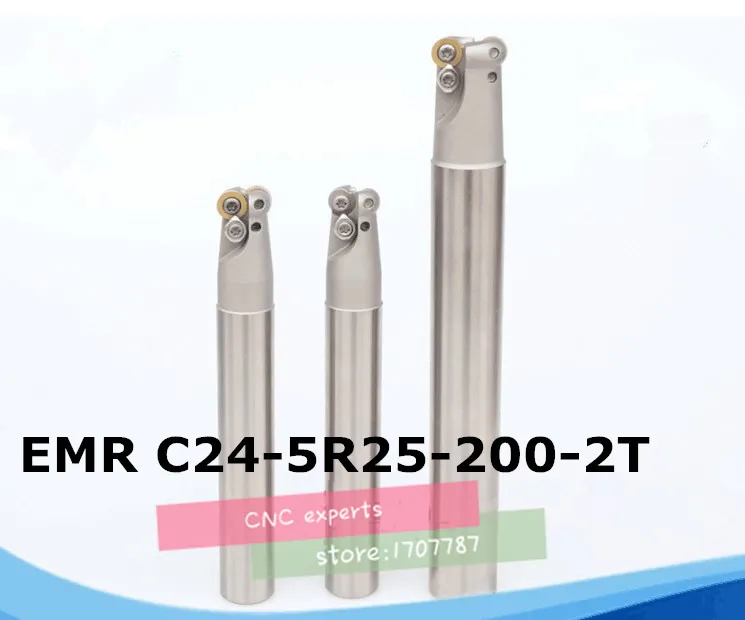 EMR C24-5R25-200 Bore Indexable Shoulder End Mill Arbor,Mill Cutting Tools, Insert of carbide inserts RPMT1003/RPMW1003
EMR C24-5R25-200 Bore Indexable Shoulder End Mill Arbor,Mill Cutting Tools, Insert of carbide inserts RPMT1003/RPMW1003