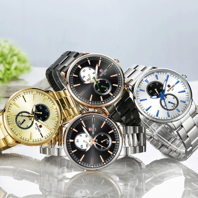 REWARD Men Watch Mens Watches Top Brand Luxury Sport Men's Quartz Clock Waterproof Military Wrist Watch Relogio Masculino Saat
REWARD Men Watch Mens Watches Top Brand Luxury Sport Men's Quartz Clock Waterproof Military Wrist Watch Relogio Masculino Saat