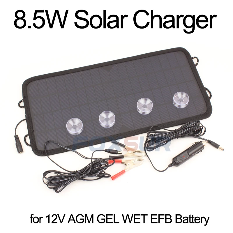 12V 8.5W Solar Panel Charger motorcycle Scooter Car 18V Solar Cells Battery Charger Car battery maintenance High efficiency
12V 8.5W Solar Panel Charger motorcycle Scooter Car 18V Solar Cells Battery Charger Car battery maintenance High efficiency
