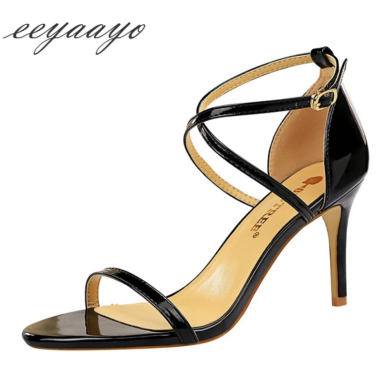 Новинка 2019, летние женские босоножки на высоком тонком каблуке, однотонные модные сексуальные женские босоножки на высоком каблуке
Новинка 2019, летние женские босоножки на высоком тонком каблуке, однотонные модные сексуальные женские босоножки на высоком каблуке