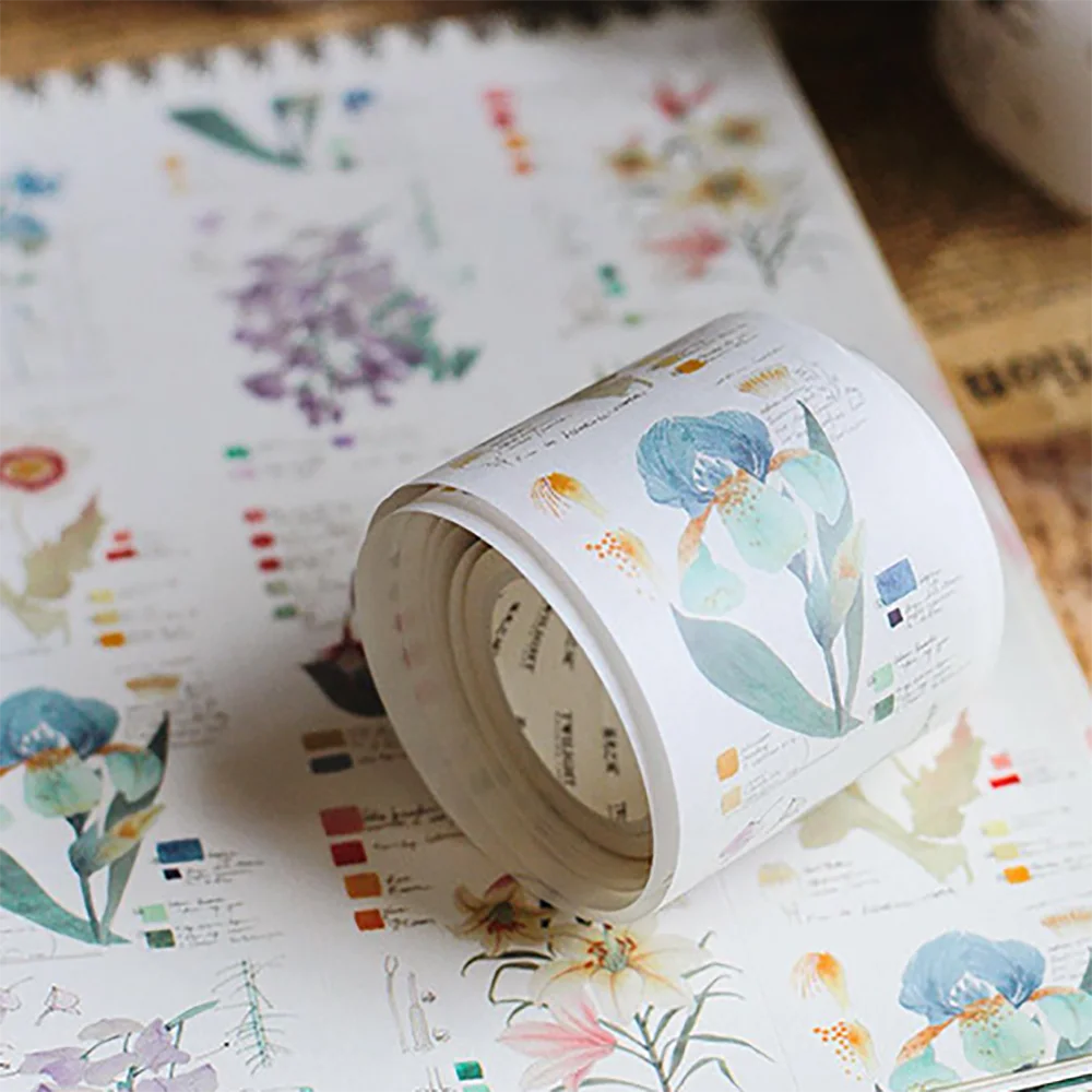 Retro Plant Washi Tape Kawaii Stationery Self Adhesive Masking Tapes Vintage DIY Scrapbooking Notebook Diary Decorations
Retro Plant Washi Tape Kawaii Stationery Self Adhesive Masking Tapes Vintage DIY Scrapbooking Notebook Diary Decorations
