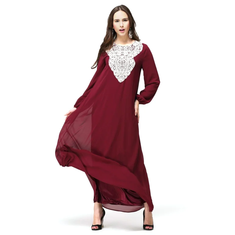 Кафтан Jilbab мусульманская одежда женское Коктейльное Платье макси с длинным