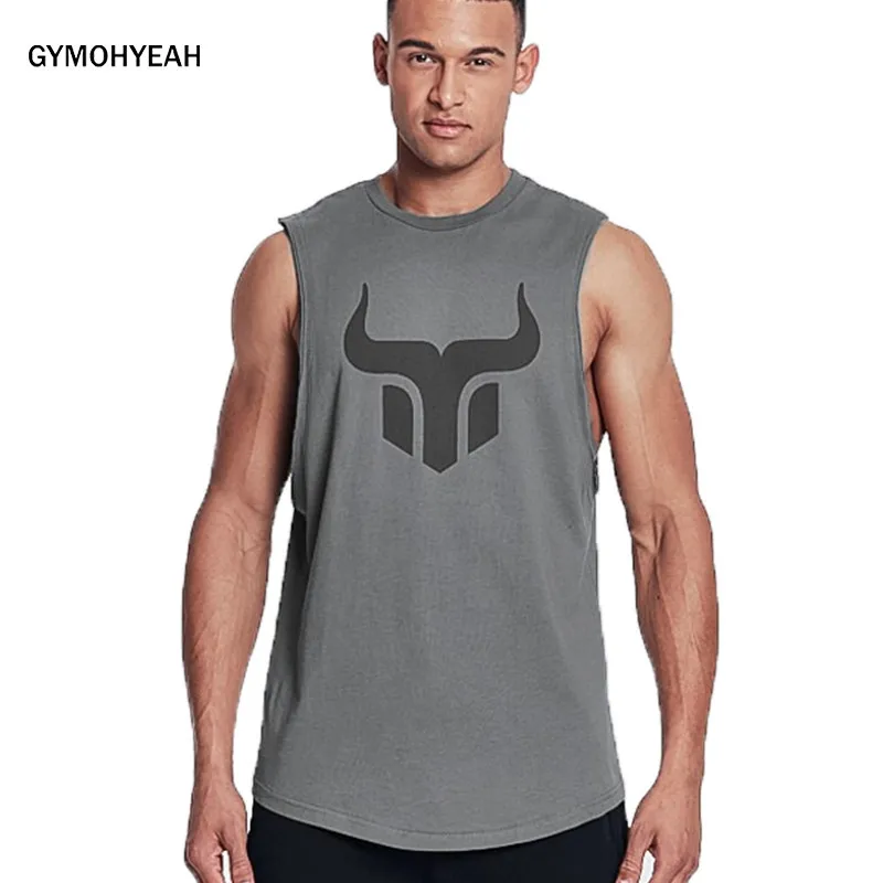 GYMOHYEAH fashion cotton sleeveless shirts tank top men Fitness shirt mens singlet Bodybuilding workout gymS vest fitness men
GYMOHYEAH fashion cotton sleeveless shirts tank top men Fitness shirt mens singlet Bodybuilding workout gymS vest fitness men