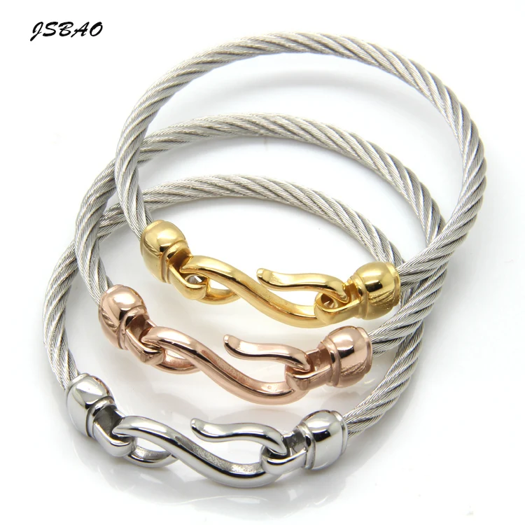JSBAO New Fashion Bracelet Bangle Jewelry Punk Style Heavy Stainless Steel Metal Men Bracelets Bangles For Women Bracelet
JSBAO New Fashion Bracelet Bangle Jewelry Punk Style Heavy Stainless Steel Metal Men Bracelets Bangles For Women Bracelet