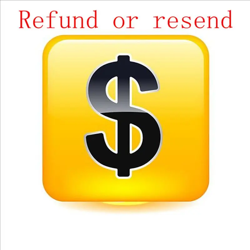 Only for refund us money for resend the products to you--please contact with us before you ordering this
Only for refund us money for resend the products to you--please contact with us before you ordering this