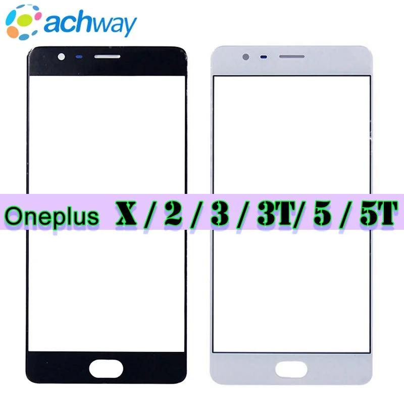 Для Oneplus 3 3T Передний экран стекло Внешний объектив 5 "Oneplus3 Сенсорная панель