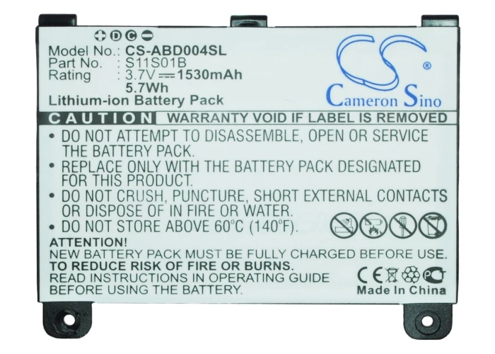 

Cameron Sino 1530mAh Battery Amazon S11S01B for Amazon B003B0A294563B74 D00701 D00701 WiFi kindle DX DXG S11S01A