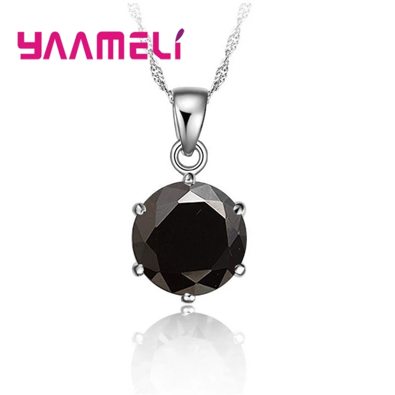 Cost Sale Nice 925 Sterling Silver Necklace Women Wedding Jewelry 6 Claw Cubic Zircon Pendant Engagement Accessories
Cost Sale Nice 925 Sterling Silver Necklace Women Wedding Jewelry 6 Claw Cubic Zircon Pendant Engagement Accessories