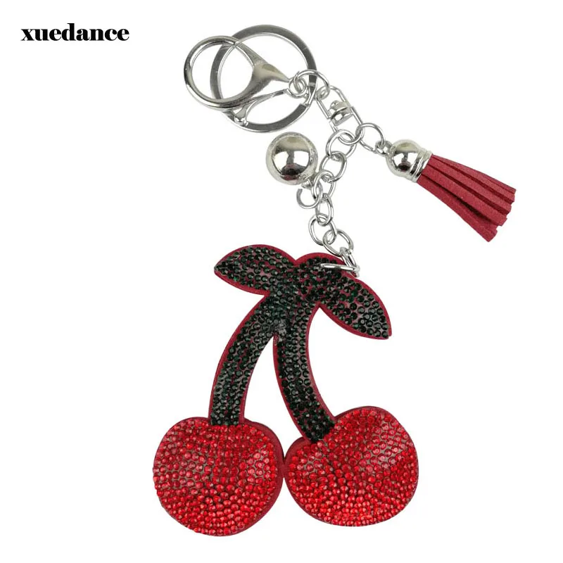Korean flannel inlaid full crystal cherry key buckle, hotfix cherry pattern lady bag hanging decoration
Korean flannel inlaid full crystal cherry key buckle, hotfix cherry pattern lady bag hanging decoration