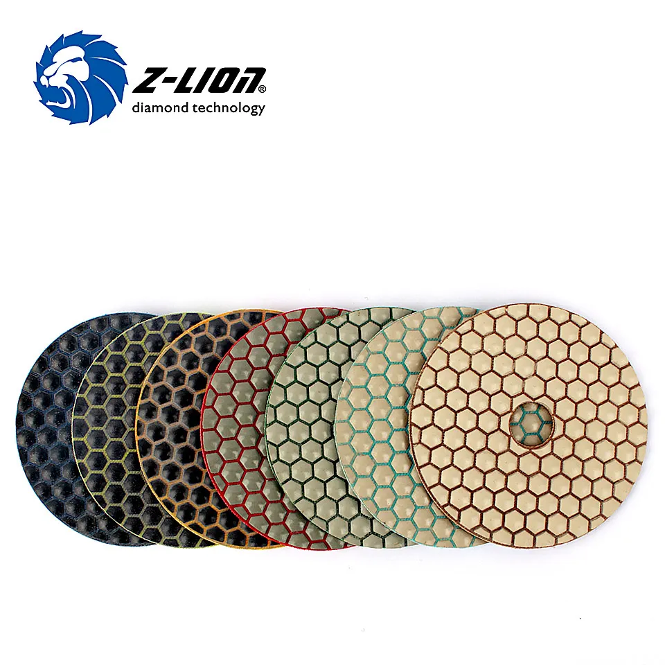 Z-LION 4" 35 pcs/lot Dedicated Dry Polishing Pad for Concrete Granite Marble Ceramic Grinding Premium Polishing Abrasive Disc
Z-LION 4" 35 pcs/lot Dedicated Dry Polishing Pad for Concrete Granite Marble Ceramic Grinding Premium Polishing Abrasive Disc
