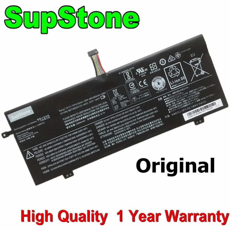 SupStone новый оригинальный L15M6PC0 аккумулятор для Lenovo Xiaoxin Air 13 IdealPad 710S-13isk L15M6PCO Аккумулятор для ноутбука
SupStone новый оригинальный L15M6PC0 аккумулятор для Lenovo Xiaoxin Air 13 IdealPad 710S-13isk L15M6PCO Аккумулятор для ноутбука
