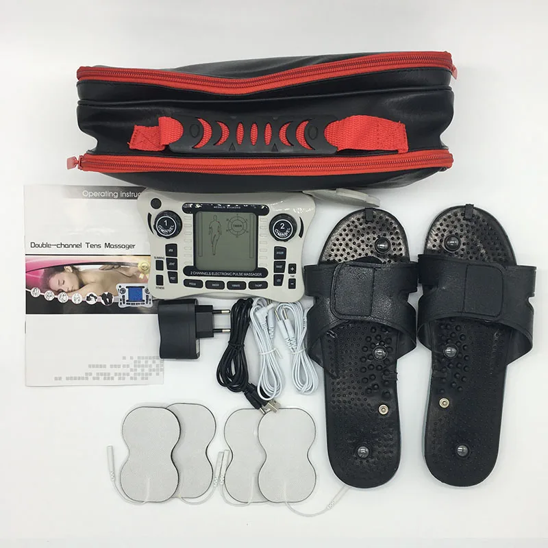 NEW TENS UNIT Electrical Nerve Muscle Stimulator Physiotherapy Dual Channel Output EMS Pain Relief Digital Therapy Massager
NEW TENS UNIT Electrical Nerve Muscle Stimulator Physiotherapy Dual Channel Output EMS Pain Relief Digital Therapy Massager