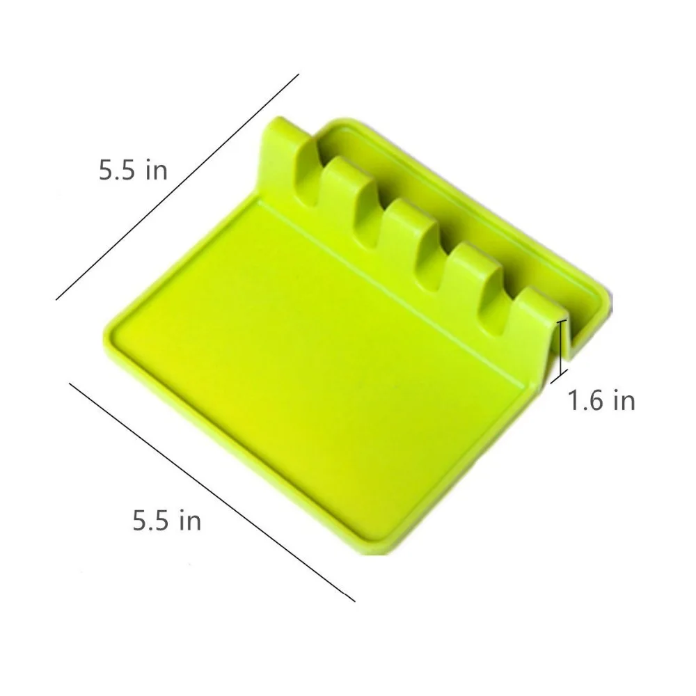 Silicone Soup Spoon Rest Paddle Spatula Rack for Kitchen Utensils Cooking Spatula Storage Holder Pad Kitchen Heat Resistant
Silicone Soup Spoon Rest Paddle Spatula Rack for Kitchen Utensils Cooking Spatula Storage Holder Pad Kitchen Heat Resistant
