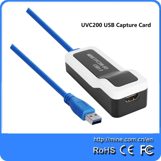 Одноканальный hdmi hd usb capture 1080p/60hz UVC200 USB Capture Dongle с поддержкой операционных систем