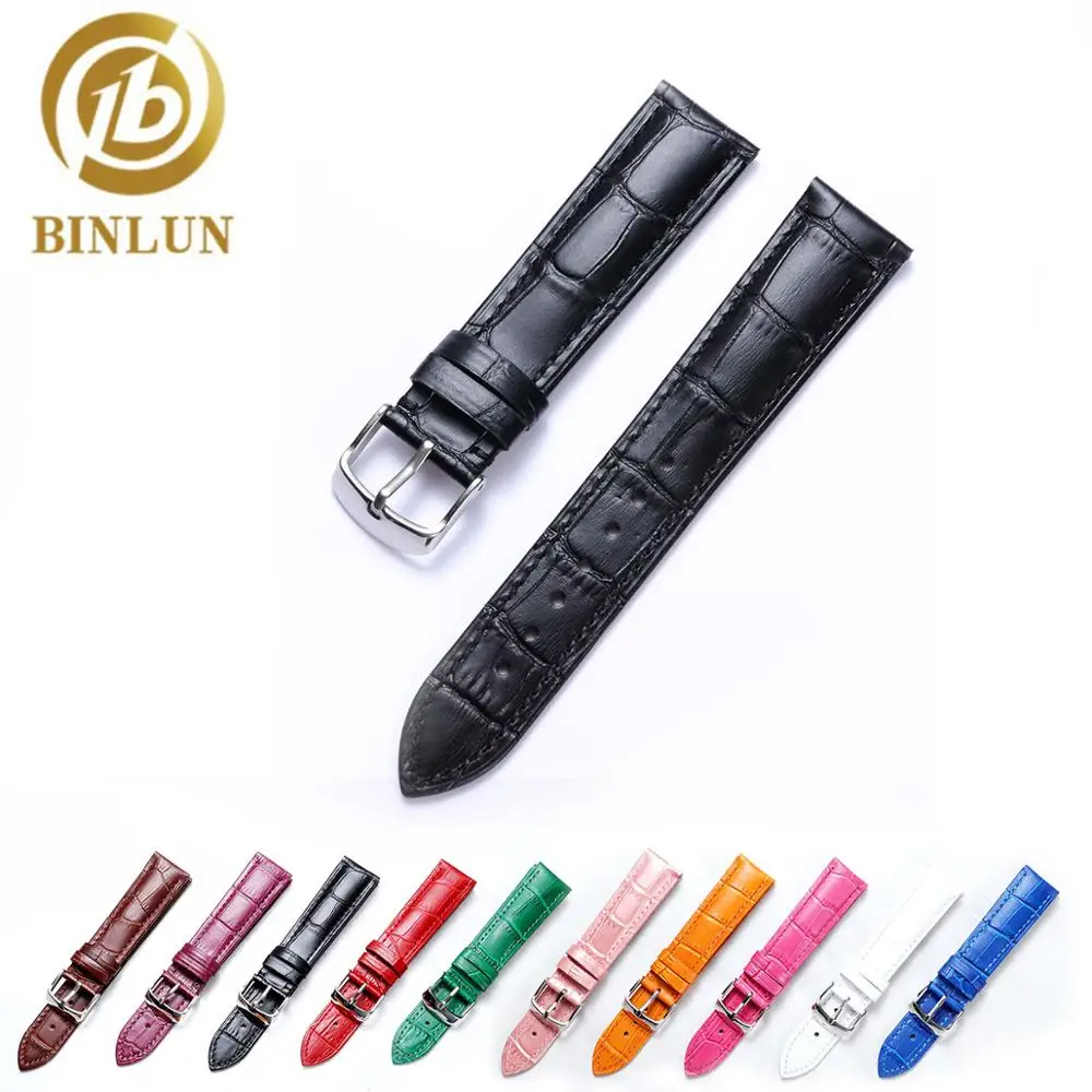 BINLUN Mens Genuine Leather Watchband for Tissot Women's Watch straps for Seiko 12mm 14mm 18mm 22mm Watch Accessories Watch Belt
BINLUN Mens Genuine Leather Watchband for Tissot Women's Watch straps for Seiko 12mm 14mm 18mm 22mm Watch Accessories Watch Belt