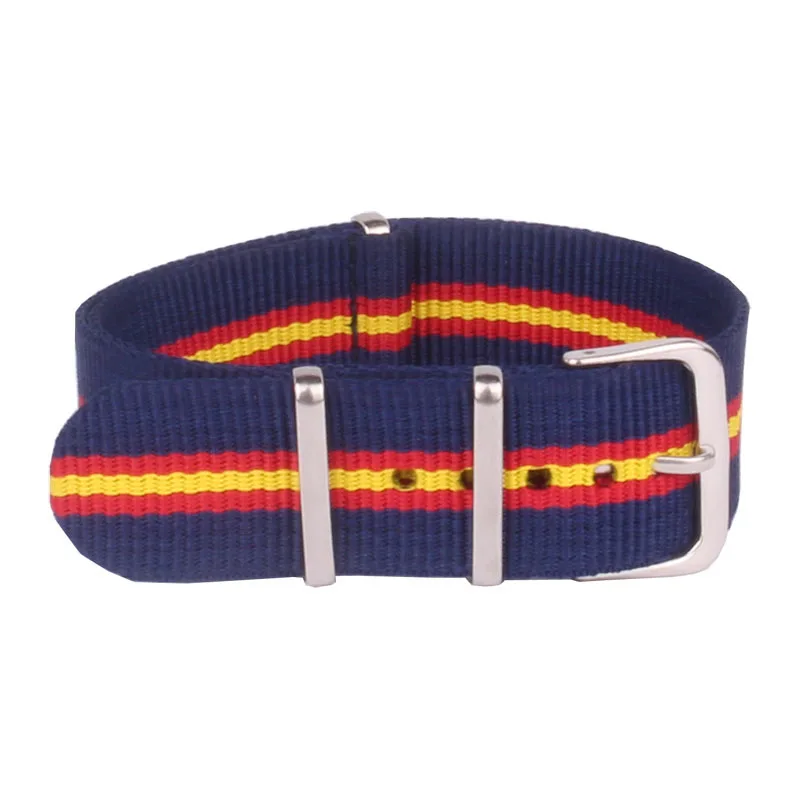 New Wholesale 18 mm Army Navy Yellow Military Sports nato fabric Nylon watchband Watch Strap accessories Band Buckle belt 18mm
New Wholesale 18 mm Army Navy Yellow Military Sports nato fabric Nylon watchband Watch Strap accessories Band Buckle belt 18mm