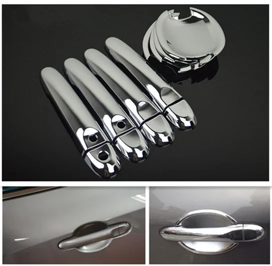FUNDUOO Chrome Car Door Handle + Cup Bowl Cover Two Smart Entry Buttons For Nissan Cube 2009 2010 2011 Nissan Juke 2011 - 2014
FUNDUOO Chrome Car Door Handle + Cup Bowl Cover Two Smart Entry Buttons For Nissan Cube 2009 2010 2011 Nissan Juke 2011 - 2014