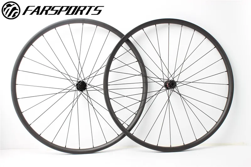 Asymmetry MTB carbon wheelsets 30mm wide 22mm deep, boost compatible durable wheelsets 28H/28H, central lock disc wheelsets 29er
Asymmetry MTB carbon wheelsets 30mm wide 22mm deep, boost compatible durable wheelsets 28H/28H, central lock disc wheelsets 29er