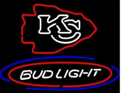 Custom Bud Light KC Glass Neon Light Sign Beer Bar
Custom Bud Light KC Glass Neon Light Sign Beer Bar