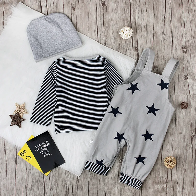 Binhbet 2018 Autumn New Baby Girls Boys Clothes Long Sleeve T-shirt+Pants+Hat 3pcs Casual Suit Baby Clothing Sets Infant Outfits
Binhbet 2018 Autumn New Baby Girls Boys Clothes Long Sleeve T-shirt+Pants+Hat 3pcs Casual Suit Baby Clothing Sets Infant Outfits