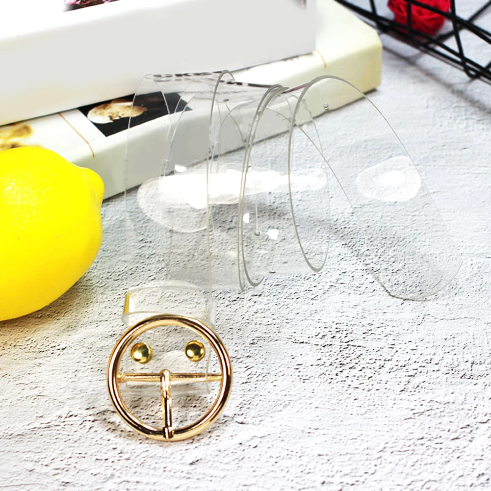 105cm Fashion Women Resin Transparent Belt Jeans Dress Waist Strap Pin Buckle PVC Waistband Casual Gold Silver Adjustable Straps
105cm Fashion Women Resin Transparent Belt Jeans Dress Waist Strap Pin Buckle PVC Waistband Casual Gold Silver Adjustable Straps