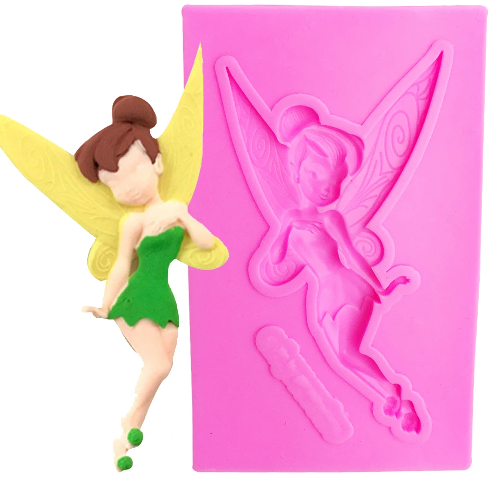 Инструмент для украшения тортов в виде милой ангельской девушки|fondant molds|mould