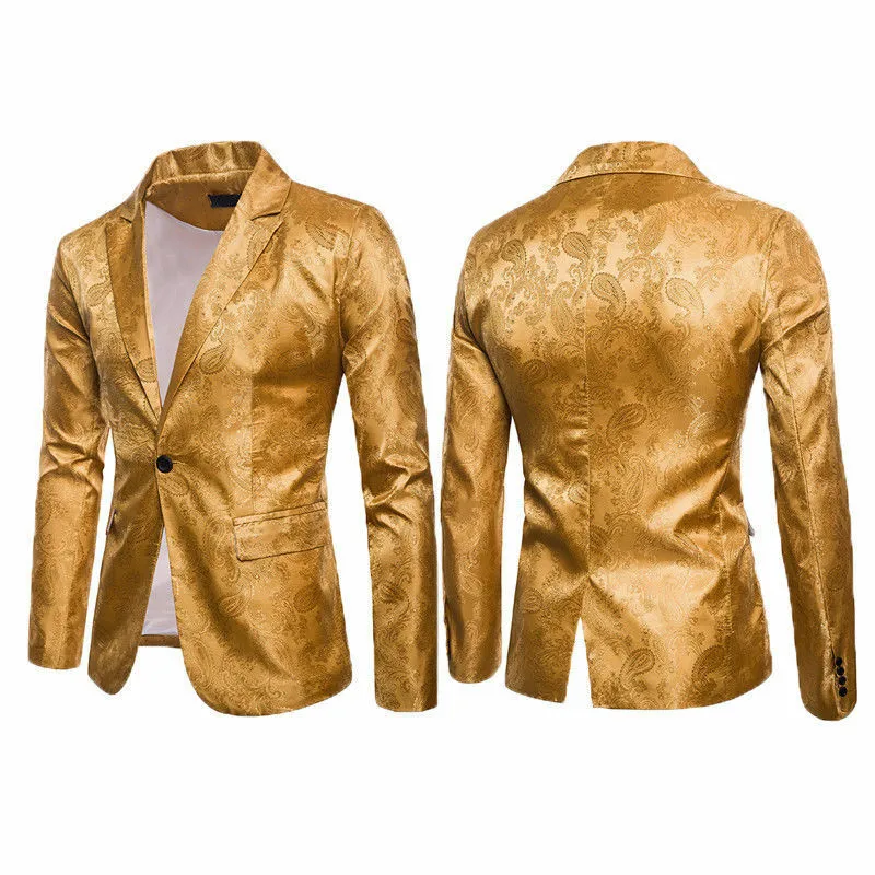 Mens Fashion Dance Blazer Coats 2019 Male Business Affairs Wedding Stage Long Sleeve Blazer Formal One Button Slim Blazers M-3XL
Mens Fashion Dance Blazer Coats 2019 Male Business Affairs Wedding Stage Long Sleeve Blazer Formal One Button Slim Blazers M-3XL