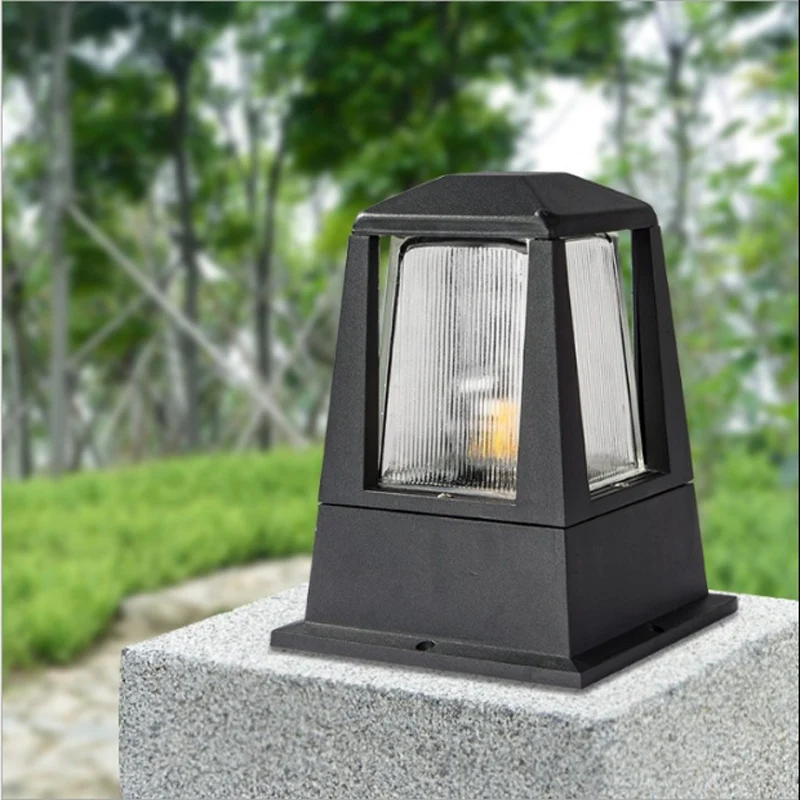Simple Column Head Outdoor Lamp Waterproof Solar Landscape Light Garden Lawn Yard Park Square Decoration E27 Outdoor Lighting
Simple Column Head Outdoor Lamp Waterproof Solar Landscape Light Garden Lawn Yard Park Square Decoration E27 Outdoor Lighting