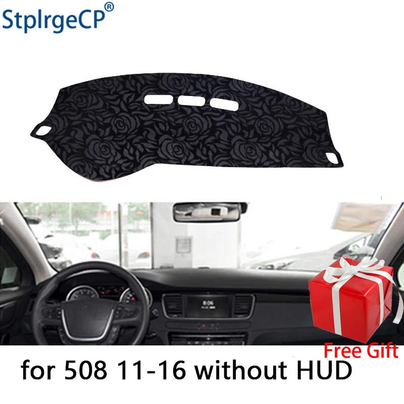 Latest Rose Pattern Non-slip Car Dashboard Cover Dash Mat Pad DashMat ANti-UV Car Sticker for peugeot 508 2011-2016 Car Styling
Latest Rose Pattern Non-slip Car Dashboard Cover Dash Mat Pad DashMat ANti-UV Car Sticker for peugeot 508 2011-2016 Car Styling