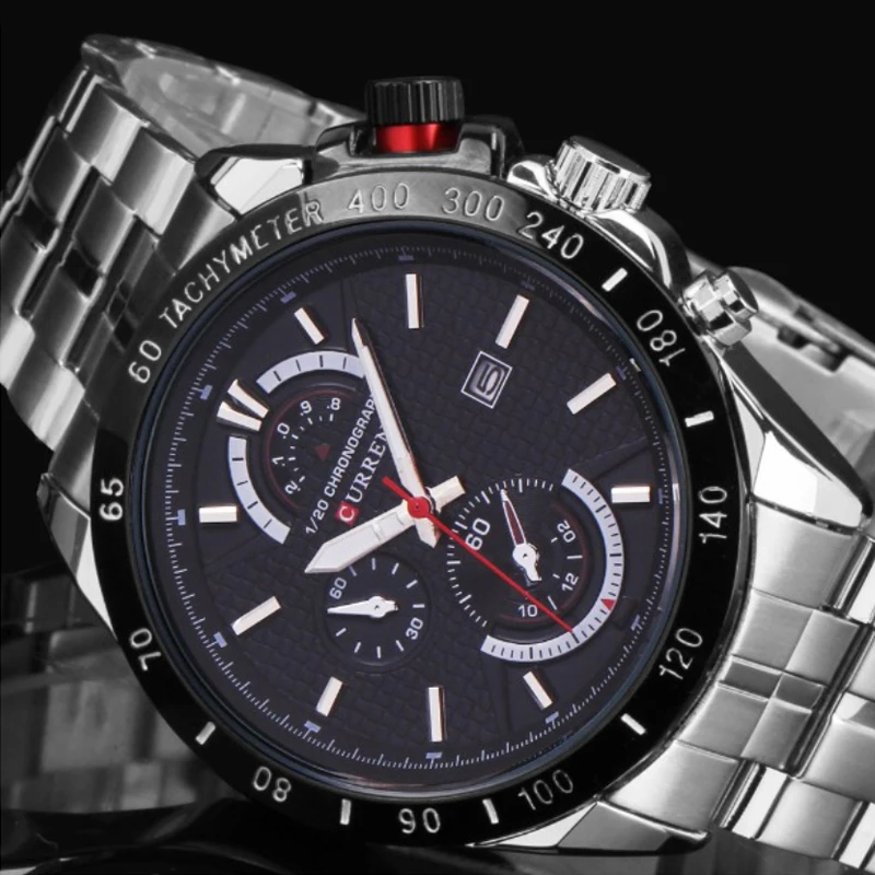 2022 CURREN Full Steel Chronograph Mens Watches Top Brand Luxury Men Military Sport Wristwatch Waterproof Quartz Watch Men reloj
2022 CURREN Full Steel Chronograph Mens Watches Top Brand Luxury Men Military Sport Wristwatch Waterproof Quartz Watch Men reloj