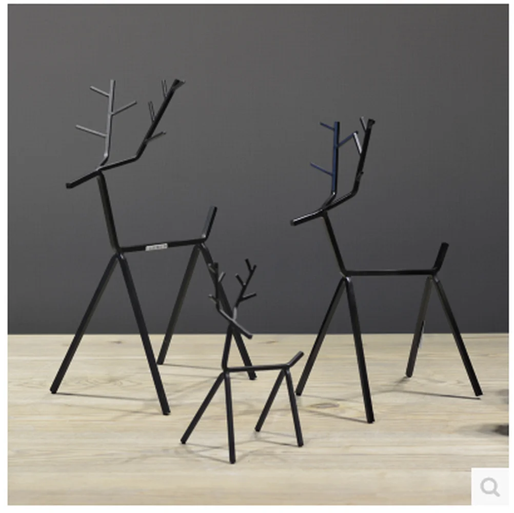 1 SET(3pcs) Black Iron Decoration Geometric Fawn Animal Crafts Furnishing Home Decorations AP5181404
1 SET(3pcs) Black Iron Decoration Geometric Fawn Animal Crafts Furnishing Home Decorations AP5181404