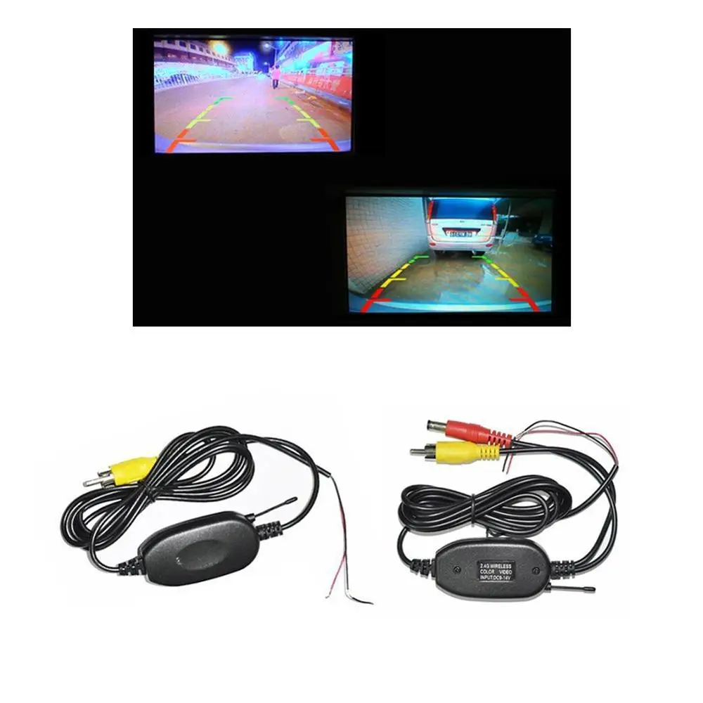 2.4G Wireless Color Video Transmitter and Receiver for The Vehicle Backup Camera/Front Car Rear Camera Wireless RCA Video
2.4G Wireless Color Video Transmitter and Receiver for The Vehicle Backup Camera/Front Car Rear Camera Wireless RCA Video