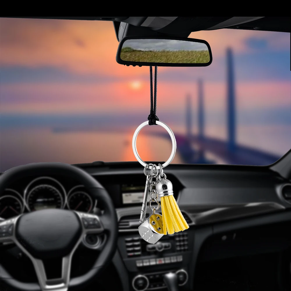 DIY Dice Eiffel Tower Car Pendant Rearview Mirror Decoration Hanging Ornaments Automobiles Interior Accessories Car Decor Gifts
DIY Dice Eiffel Tower Car Pendant Rearview Mirror Decoration Hanging Ornaments Automobiles Interior Accessories Car Decor Gifts