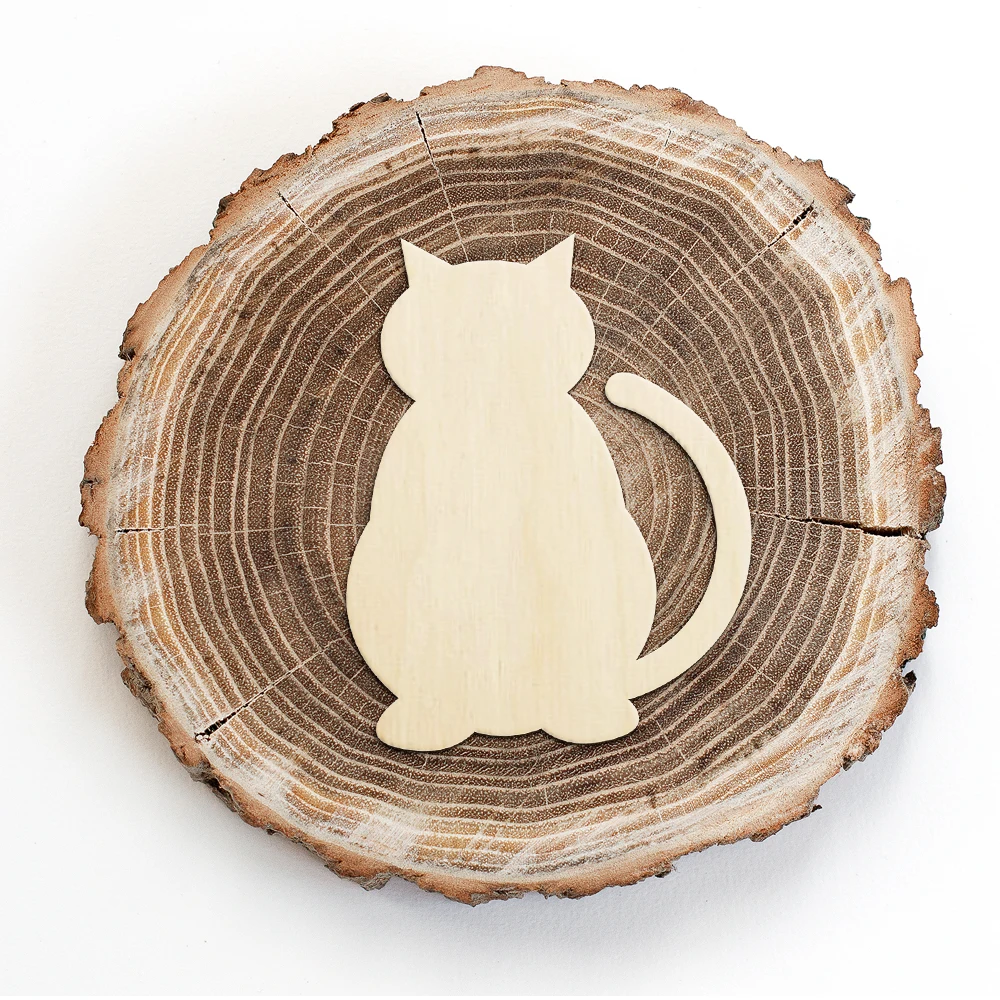 10pcs Wooden Fat Cat Shape Ornaments Craft Decoration Gift Decoupage Unpainted Laser Cut DIY Tag Cat Lover Gift
10pcs Wooden Fat Cat Shape Ornaments Craft Decoration Gift Decoupage Unpainted Laser Cut DIY Tag Cat Lover Gift