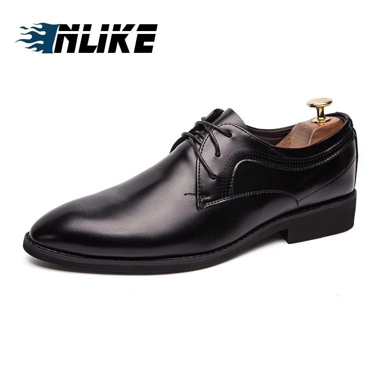 men wedding shoes microfiber leather formal business pointed toe for man dress shoes
men wedding shoes microfiber leather formal business pointed toe for man dress shoes